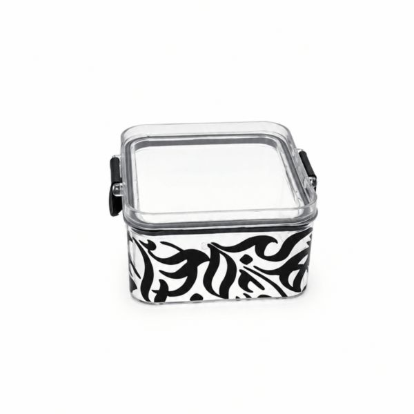 Arabesque Airtight Storage Canister With Clip Lid
