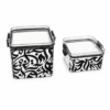 Arabesque Airtight Storage Canister With Clip Lid