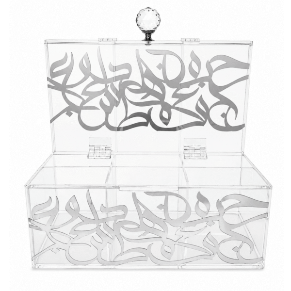 21 Acrylic joint cutlery box