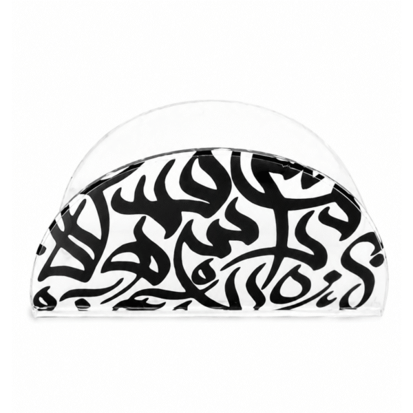 Arabesque Acrylic Serviette Holder