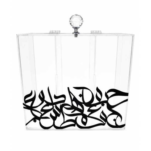 42 Acrylic coffee sachet box
