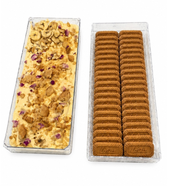 Premium Tiramisu Dessert Container & Serving Tray Set