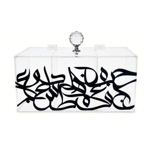 Acrylic tea box