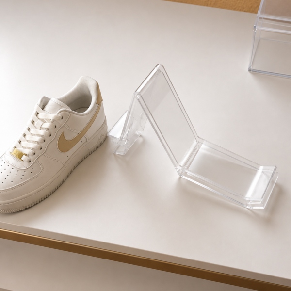 acrylic shoe stand