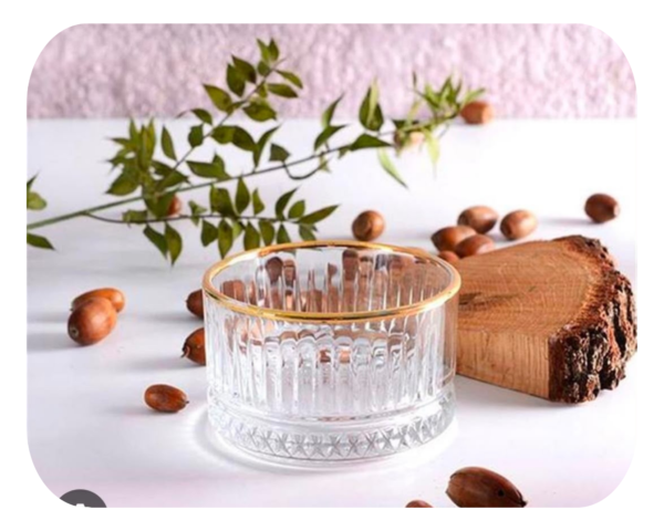 GLASS BOWLS - set of 6