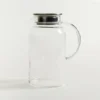 Glass Tea Pot with Stainless Steel Lid – 1.8L
