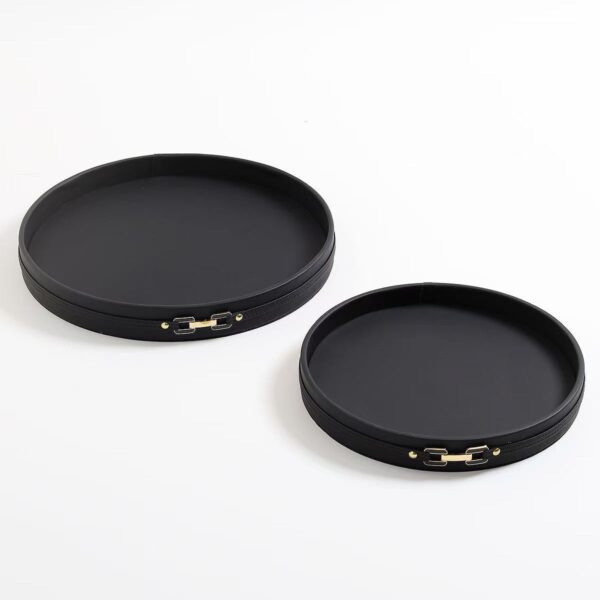 Eclipse Round Display Tray  (Set Of 2)