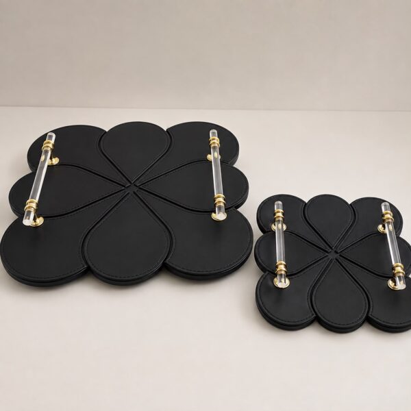 Eclipse Bloom Serving Tray Set of 2
