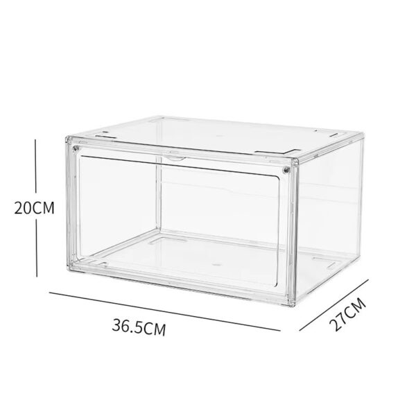 Clear Acrylic Display Case – 36.5 × 27 × 20cm