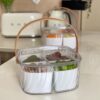 Multipurpose 4-Compartment Acrylic Box