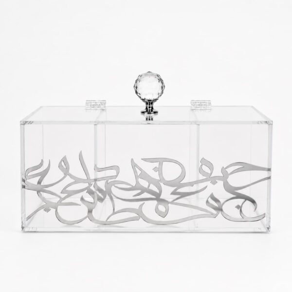 Acrylic tea box