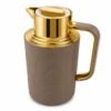 Vacuum Flask 1 Litre - Calligraphy Mocha