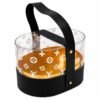 IMG_3743 LV Acrylic Container With Black Strap